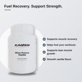 Kaizen Performance Nutrition ADVANCED WHEY PROTEIN VANILLA – Muscle Recovery Support, Pouch