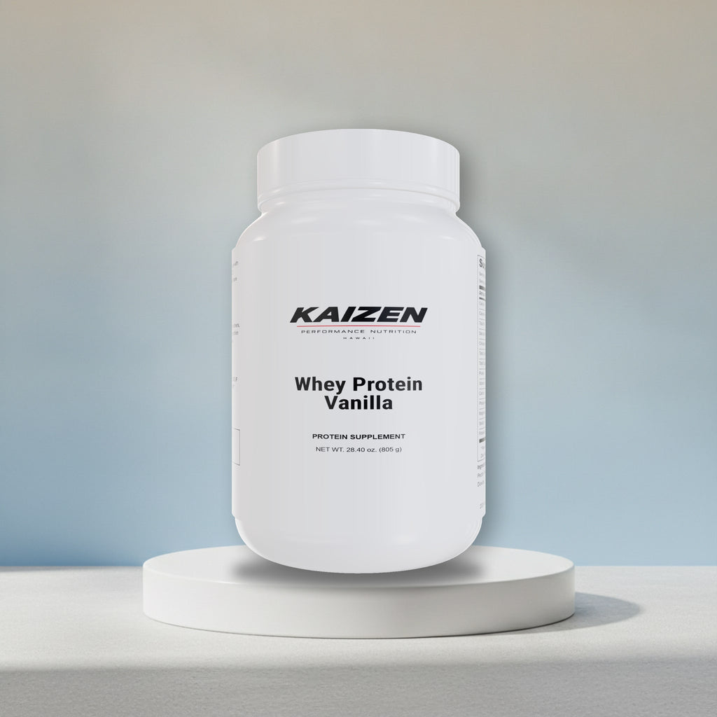 Kaizen Performance Nutrition ADVANCED WHEY PROTEIN VANILLA – Muscle Recovery Support, Pouch