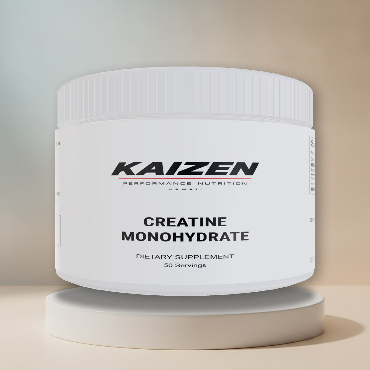 Kaizen Performance Nutrition Creatine – Supports Workout Performance, 281g Powder, 50 Servings