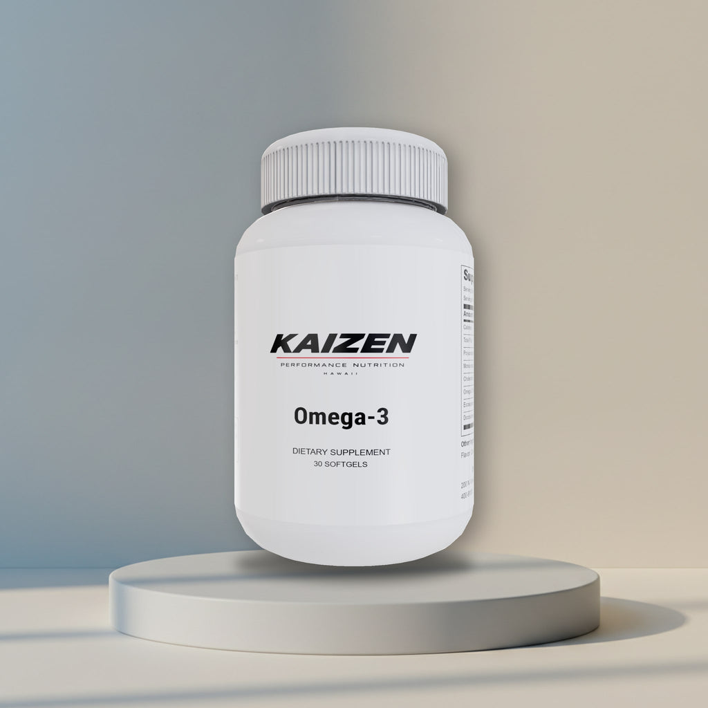 Kaizen Performance Nutrition Omega-3 – Daily Heart & Brain Support, 30 Softgels