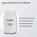 Kaizen Performance Nutrition Green Apple Pre-Workout – Energy & Focus Support, 434g Powder
