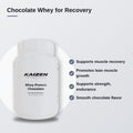 Kaizen Performance Nutrition ADVANCED WHEY PROTEIN CHOCOLATE – Supports Muscle Recovery, Pouch